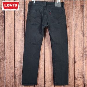 36x32 Black Slim Straight Stretch Mens 513 Jeans Excellent Condition